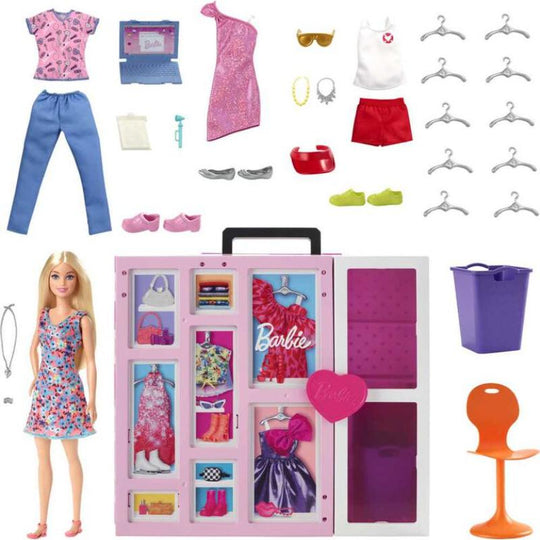 Barbie Dream Closet Playset with Doll