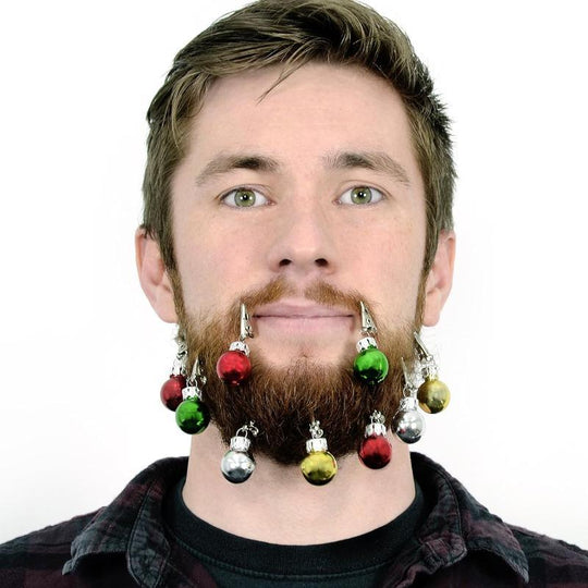 Beard Baubles (9 Pack) - Diabolical Gifts Christmas Fancy Dress
