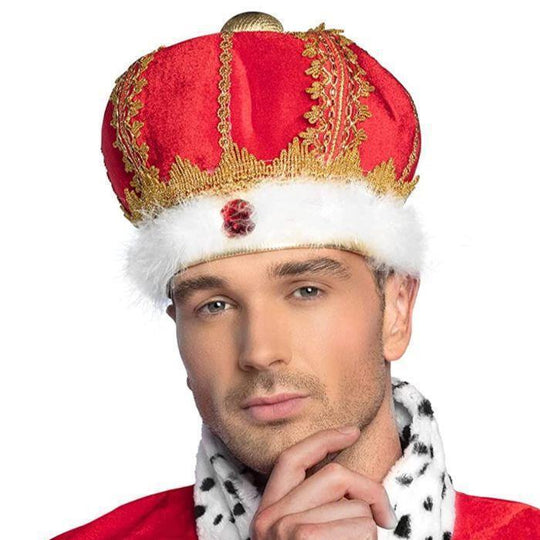 Boland Adult Mens Royal King Hat