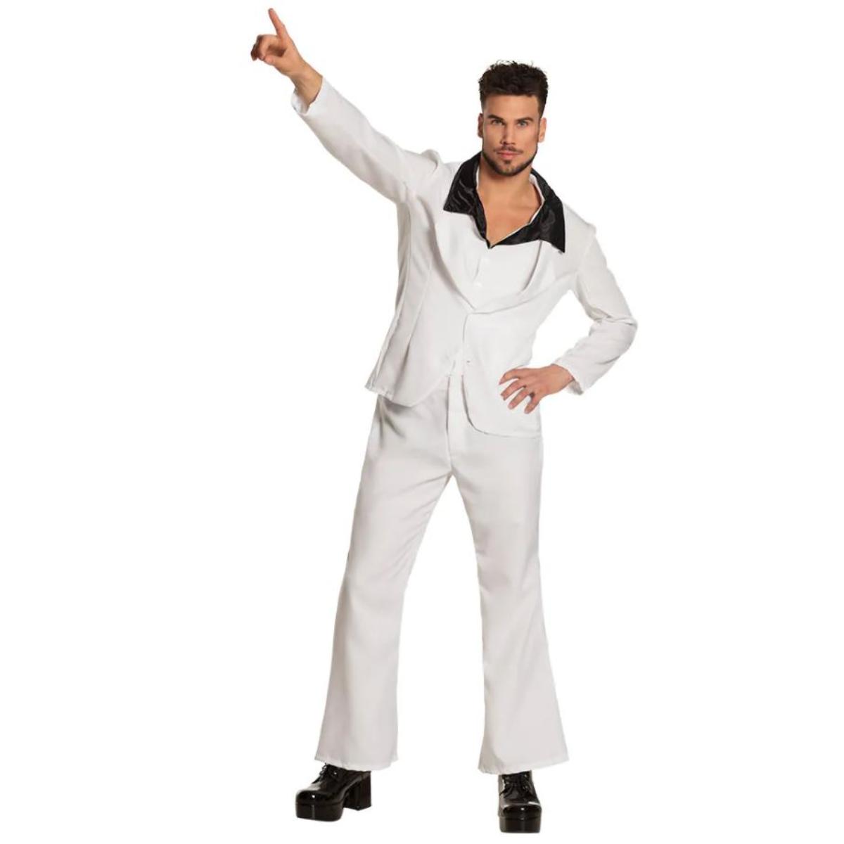 Chemise Disco Années 70 Pour Homme - Style Rétro à Volants, Costume Fête Déguisement