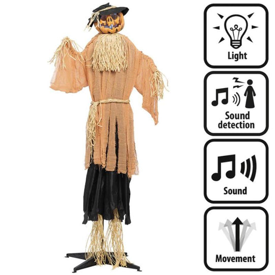 Boland Evil Scarecrow Pumpkin Halloween Party Decoration
