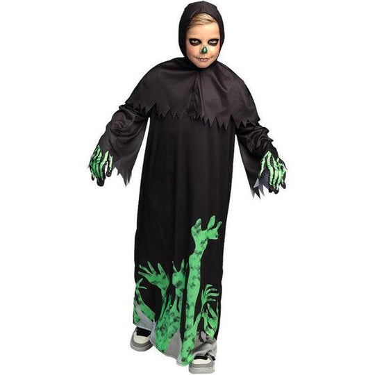 Boland Glowing Grim Reaper Child Halloween Fancy Dress Costume