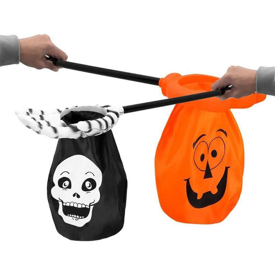 Boland Halloween Trick or Treat Sweet Collector Bag - Skull or Pumpkin