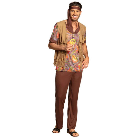 Boland Hippie Willow Man Men's Fancy Dress Costume
