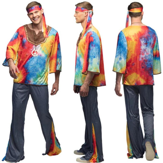 Boland Marley Hippie Men's Fancy Dress Costume