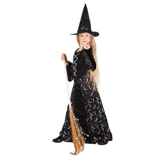 Boland Midnight Witch Girl's Halloween Fancy Dress Costume