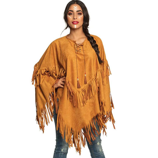 Boland Poncho Harkahome Bohemian Women's Fancy Dress