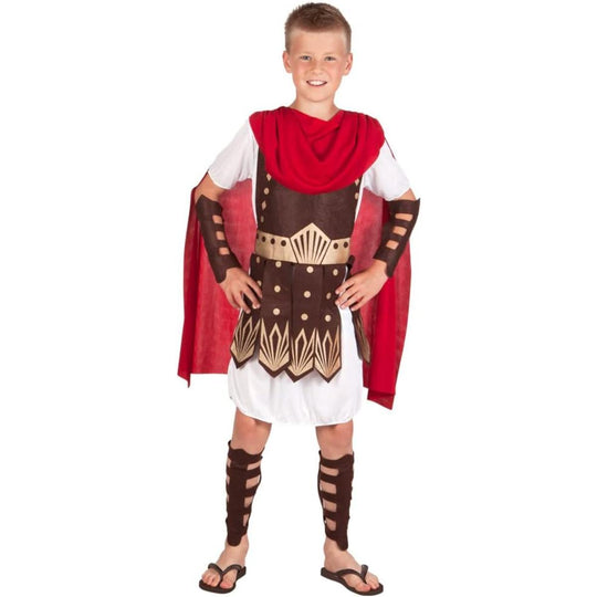 Boland Roman Gladiator Historical Boy's Fancy Dress Costume