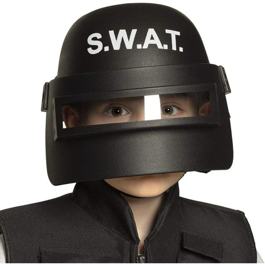 Boland SWAT Team Police Helmet Child Fancy Dress