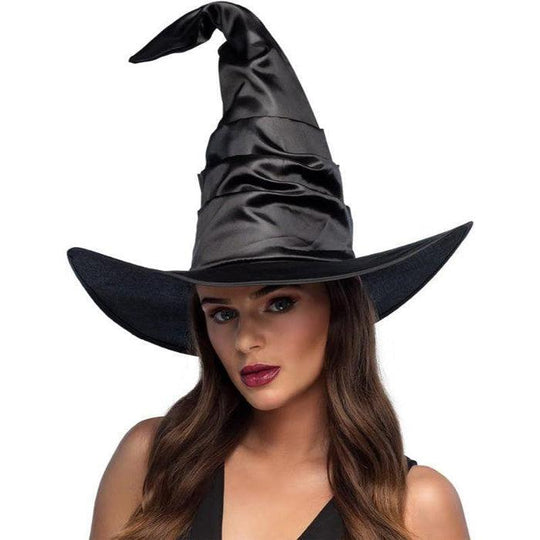 Boland Satin Witch Hat Adult Halloween Fancy Dress