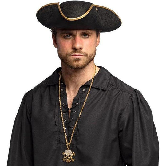 Boland Skull & Cross Bones Pendant Necklace Adult Pirate Fancy Dress
