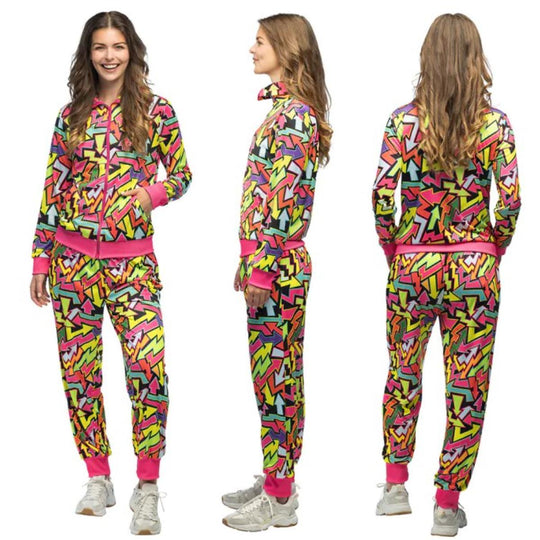 Boland Street Art Babe Shell Suit Women's Fancy Dress Costume