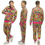 Boland Street Art Dude Shell Suit Men's Fancy Dress Costume