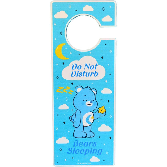 Care Bears Do Not Disturb Bears Sleeping Wooden Door Hanger
