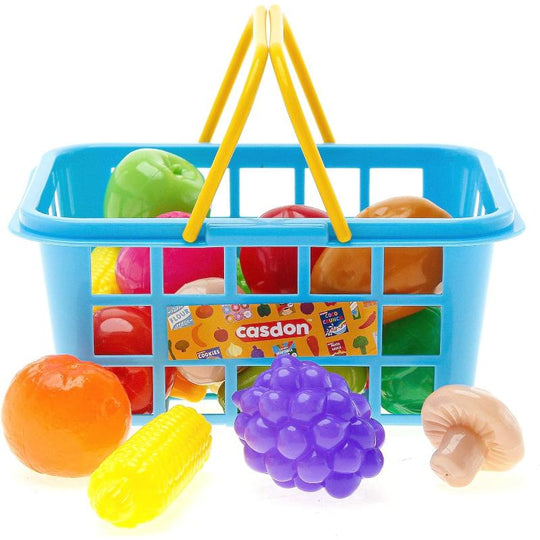 Casdon Pretend Play Fruit & Veg Basket