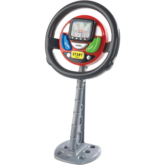 Casdon Pretend Play Sat Nav Steering Wheel