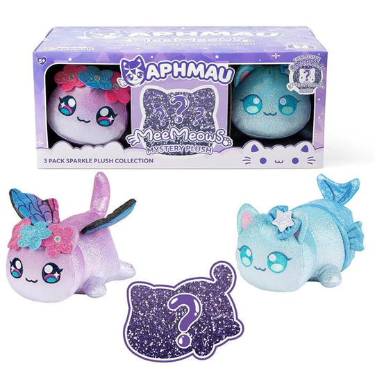 Character Options Aphmau MeeMeows 3 Pack Sparkle Plush Collection