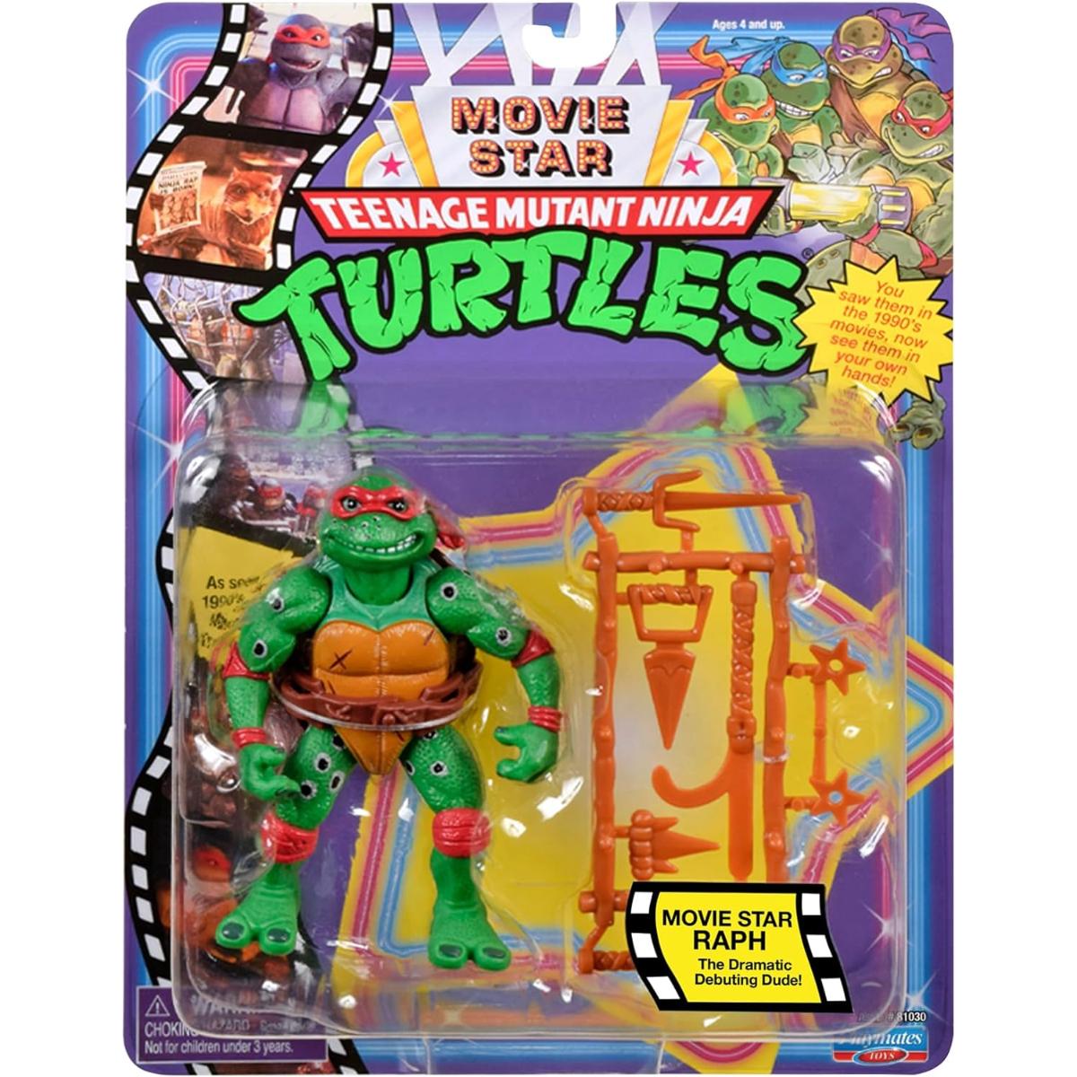 Movie Raphael Toy Character Options TMNT Movie Star Figures - Raphael - The Online Toy Store