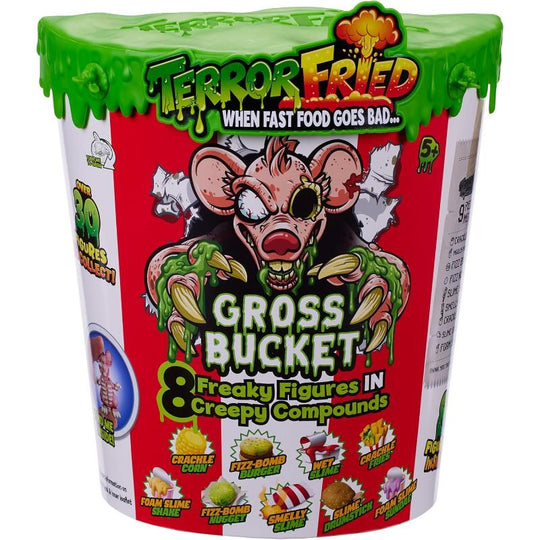 Character Options Terror Fried Gross Bucket Slime Playset