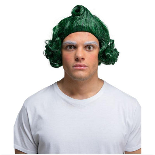 Chocolate Factory Worker Wig - Wicked Costumes Adult Fancy Dress Accessory