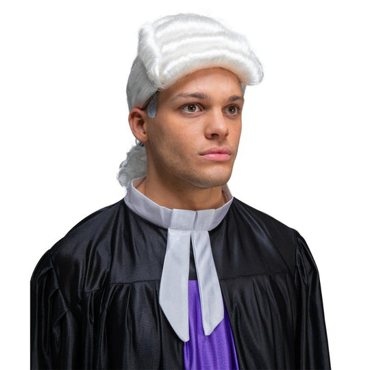 Court Judge Wig - Wicked Costumes Adult Fancy Dress Accessory