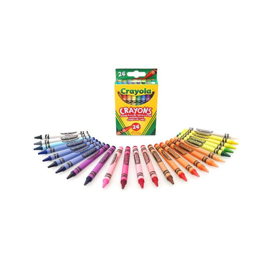 Crayola Wax Crayons (Pack of 24)