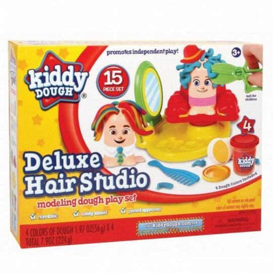 DKB Kiddy Dough Deluxe Hair Studio (15 Pieces)