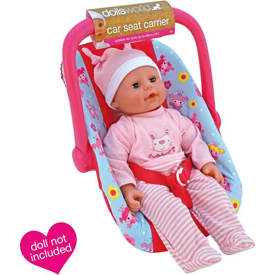 Dollsworld Deluxe Doll's Car Seat Carrier