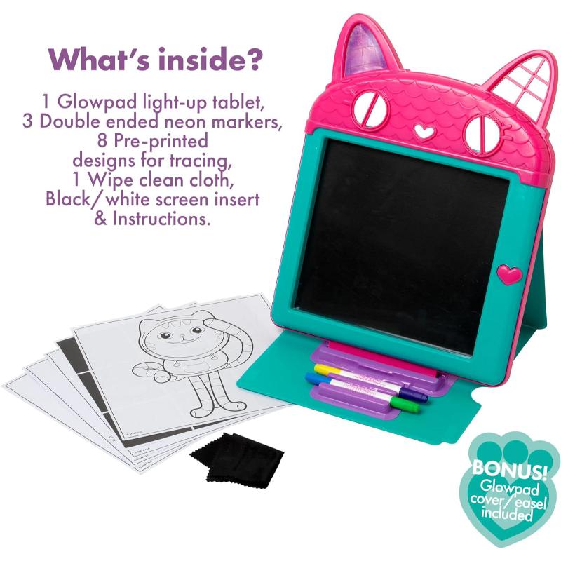 Gabby's Dollhouse GLOWPAD Studio - Leucht Zeichentablett Für Kinder