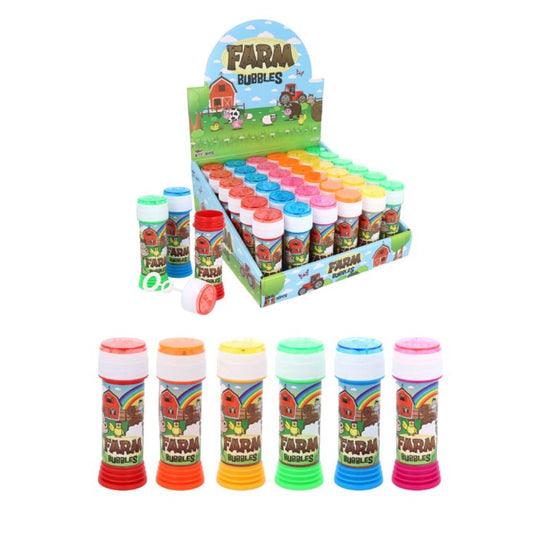 Farm Bubble Tubs Childrens Party Bag Filler Toys