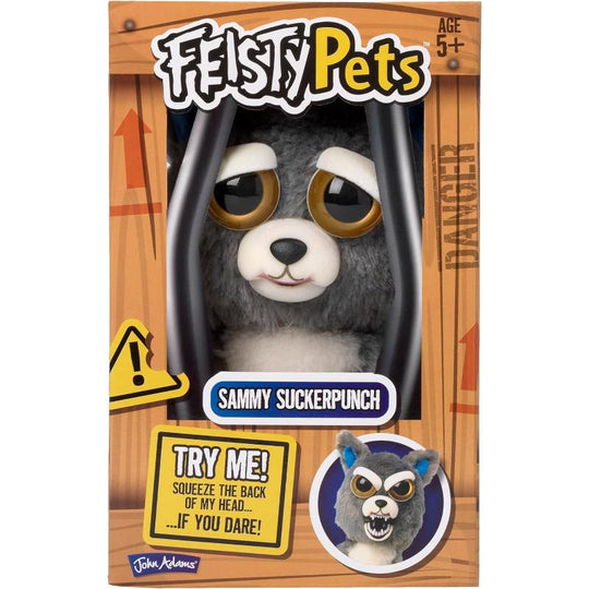 Feisty Pets Sammy Suckerpunch Plush Soft Toy