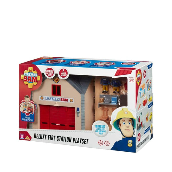 Fireman Sam Deluxe Fire Station Playset - The Online Toy Store