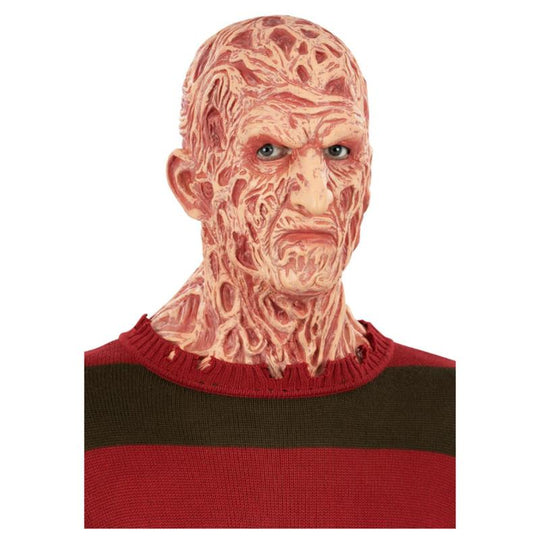 Freddy Krueger Mask - Smiffys Adult Halloween Fancy Dress