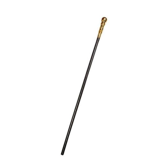 Gold Topped Cane Gangster Stick (4 Piece) - Wicked Costumes Adult Fancy Dress