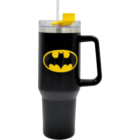 HOX 1200ml Double Walled Stainless Steel Tumbler Mug - Batman