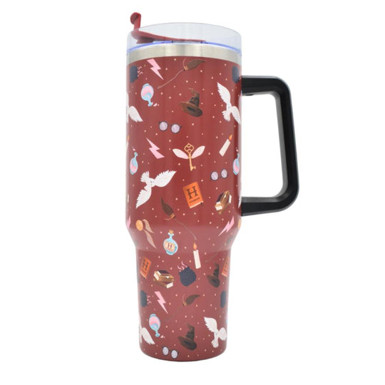 HOX 1200ml Double Walled Stainless Steel Tumbler Mug - Harry Potter