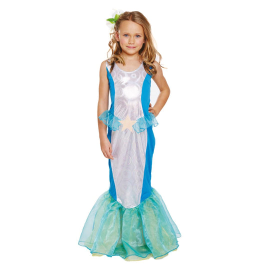 Henbrandt Mermaid Girl's Fancy Dress Costume