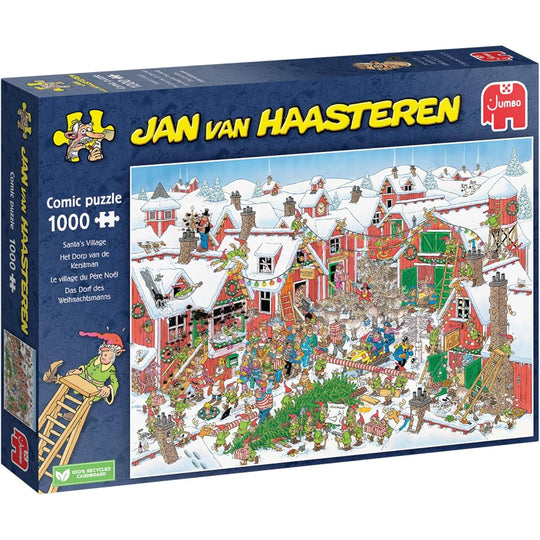 Jan Van Haasteren Santas Village 1000 Piece Jigsaw Puzzle