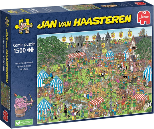 Jan van Haasteren 1500 Piece Jigsaw Puzzle - Robin Hood Festival