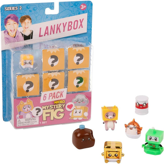 LankyBox Mystery Micro Figures - 6 Pack - Series 2