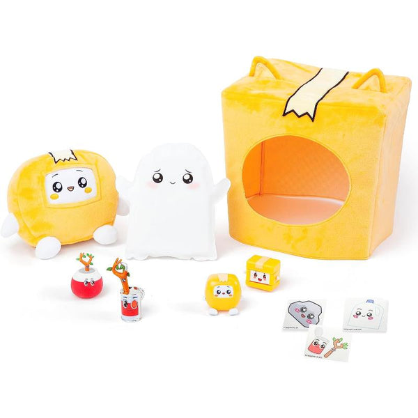 Lankybox Giant Mystery Foxy Box Plush Toy Set - The Online Toy Store