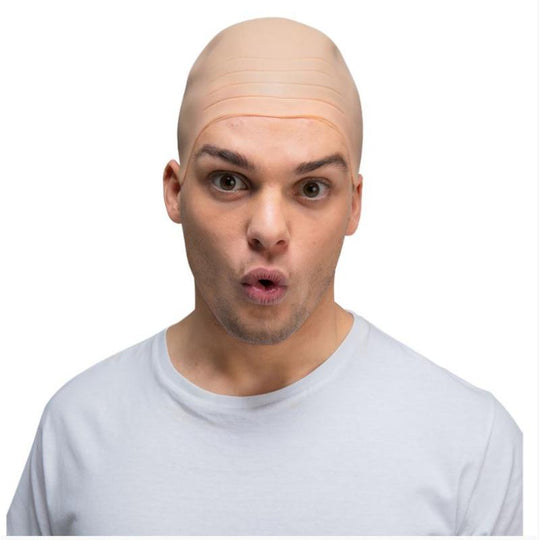 Latex Bald Cap - Wicked Costumes Adult Fancy Dress