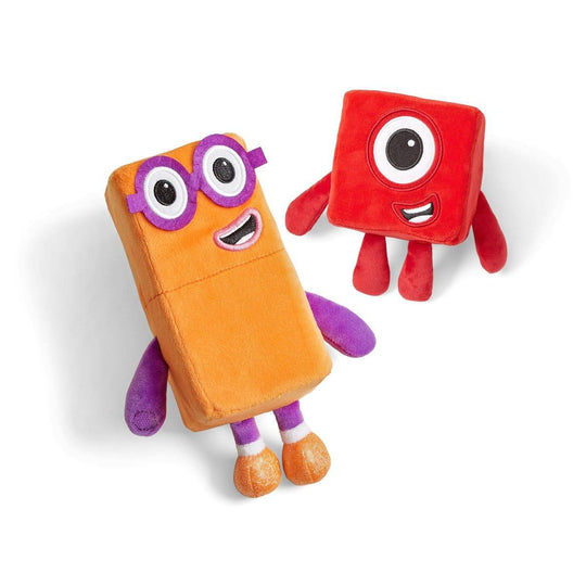Learning Resources Numberblocks One And Two Playful Pals Soft Toys
