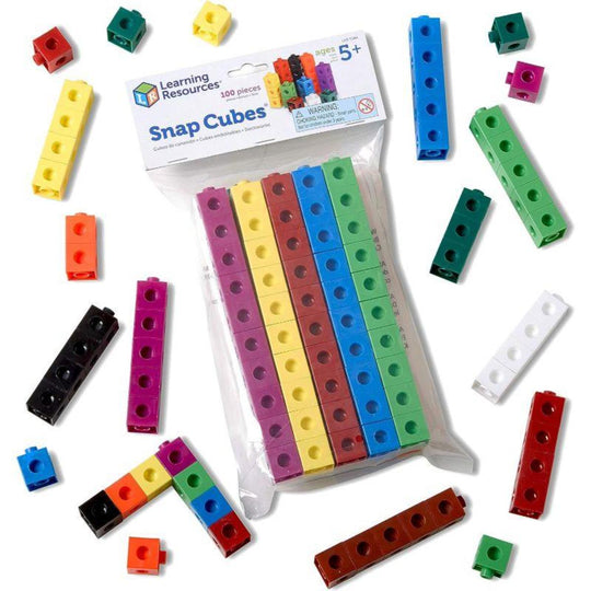 Learning Resources Snap Cubes (Set of 100)