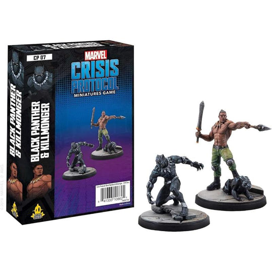Marvel Crisis Protocol Character Pack - Pack: Black Panther and Killmonger