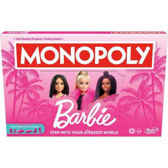 Monopoly Barbie Edition Family Board Game