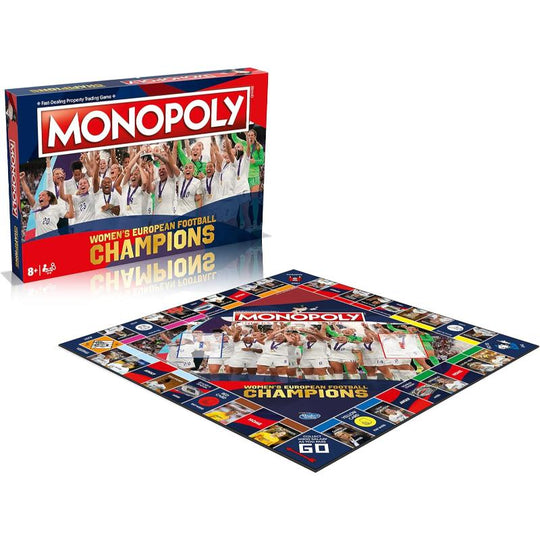 Monopoly Women's European Football Champions Edition Family Board Game