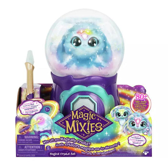 Moose Toys Magic Mixie Magical Misting Crystal Ball Blue Plush