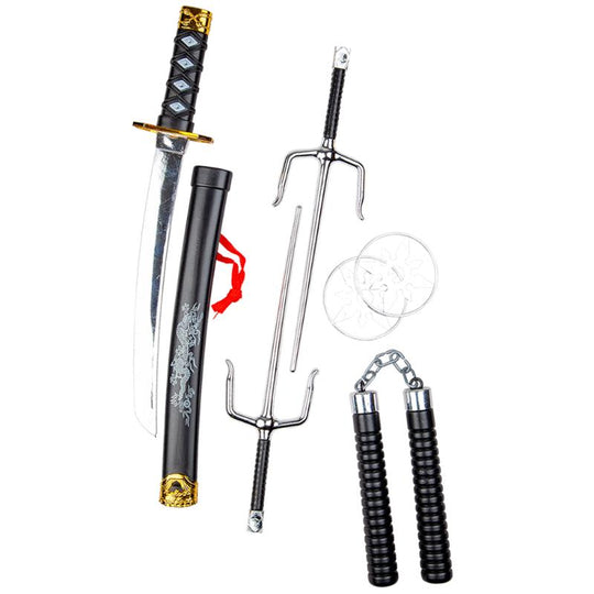 Ninja Weapon Set (7 Piece) - Wicked Costumes Child Fancy Dress Accessory