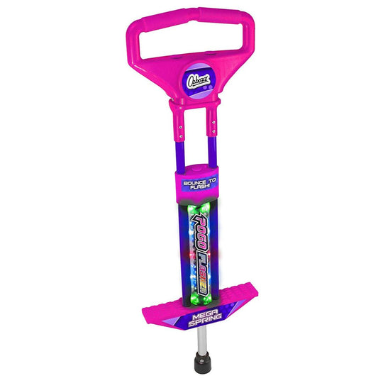Ozbozz Light Up Pogo Stick (First Edition) - Pink